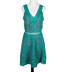 Gianni Bini Lace Overlay Dress